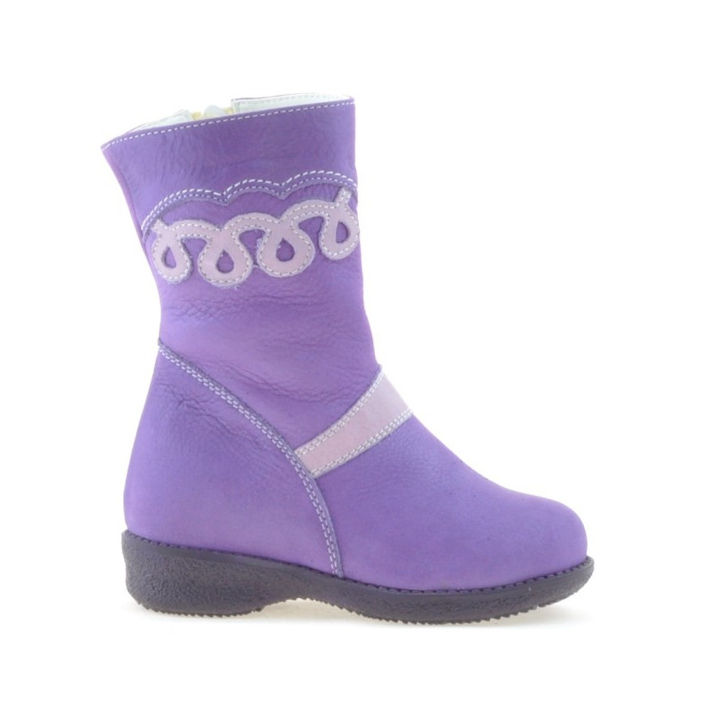 Kleine Kinderstiefel 23c lila