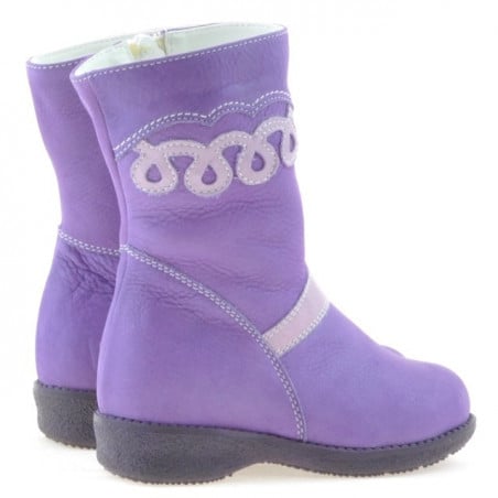 Kleine Kinderstiefel 23c lila