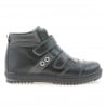 Kinderschuhe 3207 schwarz+grau