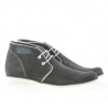 Jugendstiefel 464 Anthrazit Velours