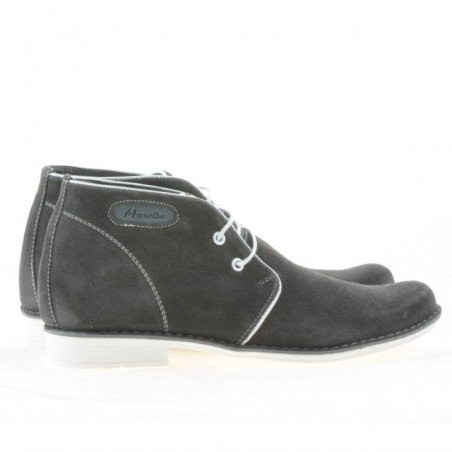 Jugendstiefel 464 Anthrazit Velours