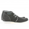 Jugendstiefel 464 Anthrazit Velours