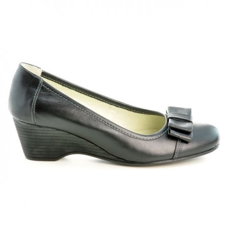 Damen Freizeitschuhe / elegante Schuhe 636-1 schwarz