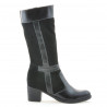 Damenstiefel 3250 schwarz kombiniert
