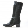 Damenstiefel 3250 schwarz kombiniert