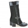 Damenstiefel 3250 schwarz kombiniert