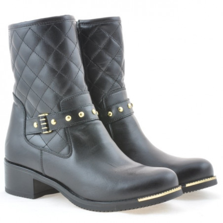 Damenstiefel 3296 schwarz