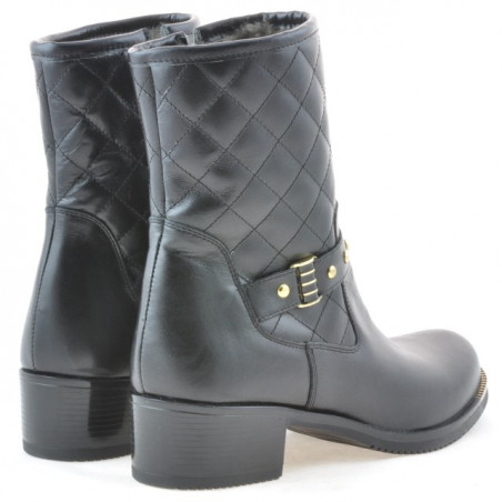Damenstiefel 3296 schwarz
