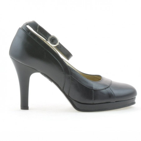 Damen elegante Schuhe 1066 schwarz