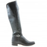 Damenstiefel 3263 schwarz