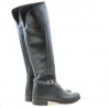 Damenstiefel 3263 schwarz