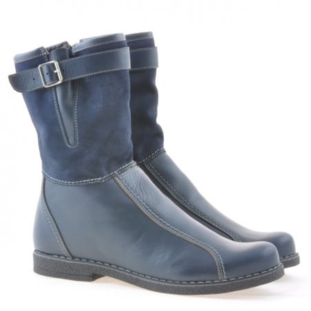 Damenstiefel 3249 indigo kombiniert