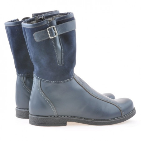 Damenstiefel 3249 indigo kombiniert
