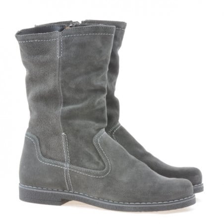 Damenstiefel 3272 anthrazit Velours