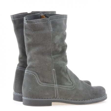 Damenstiefel 3272 anthrazit Velours