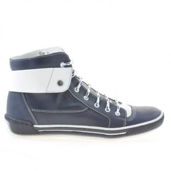 Damenstiefel 258 Biz Indigo+Weiß Damenstiefel 258 Biz Indigo+Weiß