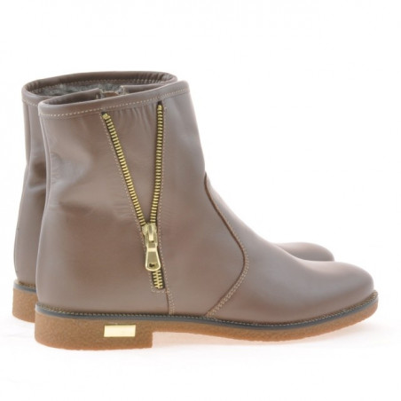 Damenstiefeletten 3294 Cappuccino