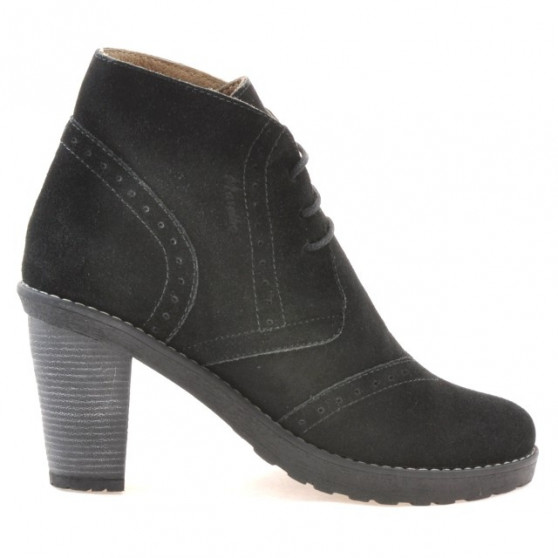 Damenstiefel 3230 Schwarz Velours Damenstiefel 3230 Schwarz Velours