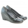 Damen Freizeitschuhe 613 Lack Schwarz
