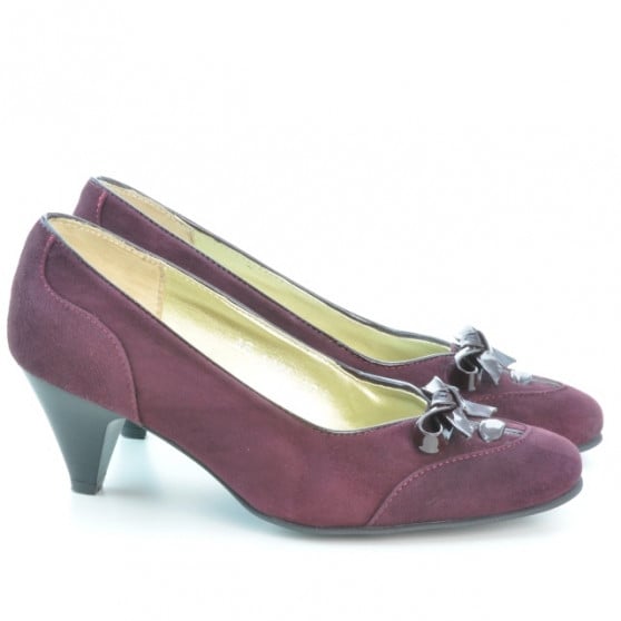Elegante Damenschuhe 1064 bordeaux Antilope Elegante Damenschuhe 1064 bordeaux Antilope