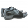 Kinderschuhe 132 Lack schwarz+schwarz Velours