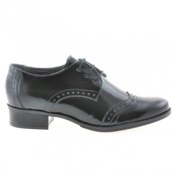 Damenschuhe casual 691 Lack schwarz