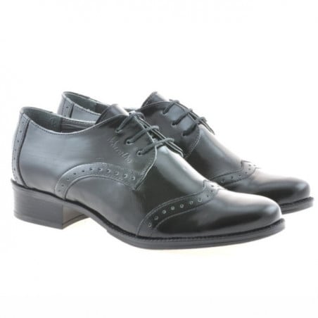 Damenschuhe casual 691 Lack schwarz
