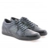 Herren-Sportschuhe 716 schwarz+grau