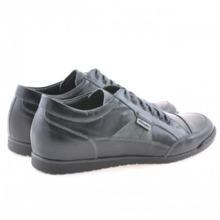 Herren-Sportschuhe 716 schwarz+grau