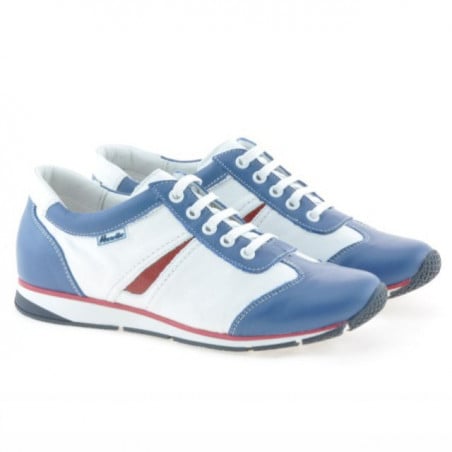 Damen-Sneaker 196 indigo+weiß