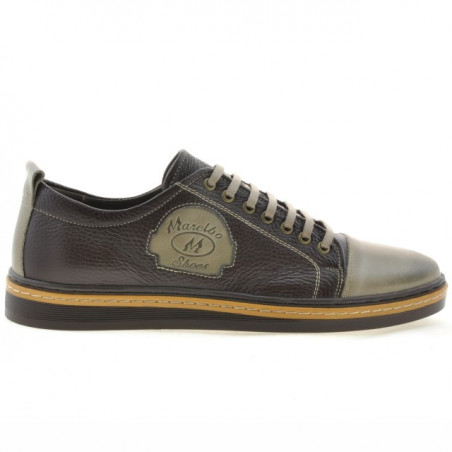 Herren Freizeitschuhe / Sportschuhe 766 Sand+Kaffee