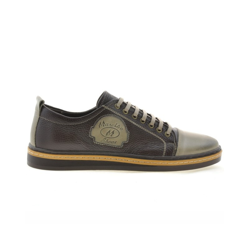 Herren Freizeitschuhe / Sportschuhe 766 Sand+Kaffee