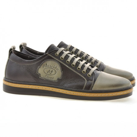 Herren Freizeitschuhe / Sportschuhe 766 Sand+Kaffee