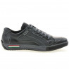 Herren-Sportschuhe 707 schwarz+grau