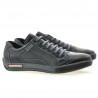 Herren-Sportschuhe 707 schwarz+grau