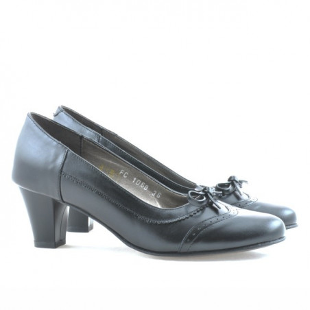 Elegante Damenschuhe 1068 Schwarz