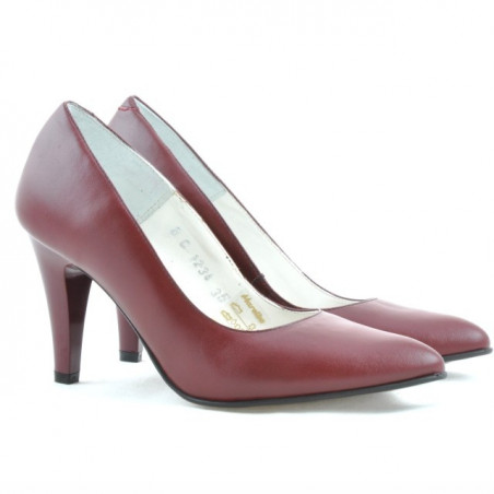 Elegante Damenschuhe 1234 Bordeaux