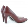 Elegante Damenschuhe 1234 Bordeaux
