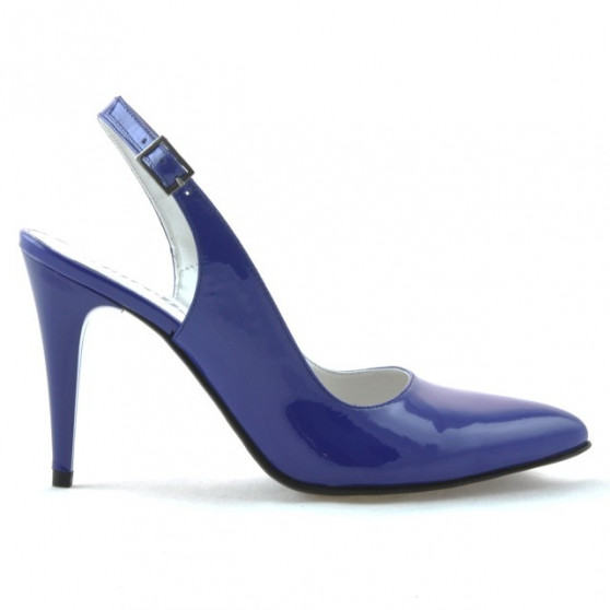 Damen-Sandalen 1249 Lack Blau Damen-Sandalen 1249 Lack Blau