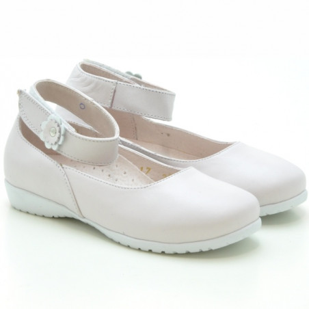 Kleinkinderschuhe 17c beige Perlmutt