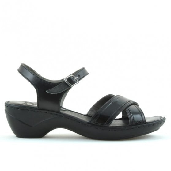 Damen Sandalen 501 schwarz kombiniert Damen Sandalen 501 schwarz kombiniert