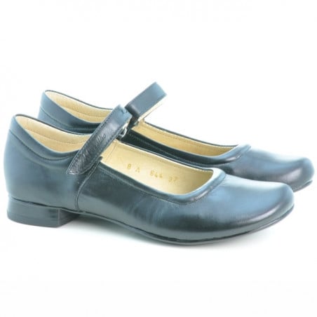 Damen-Sneaker 644 Schwarz