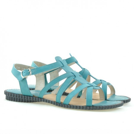 Damen Sandalen 595 türkis