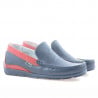 Jugendslipper 395 indigo+rot