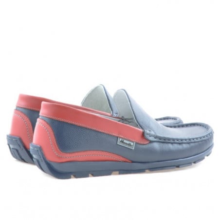 Jugendslipper 395 indigo+rot