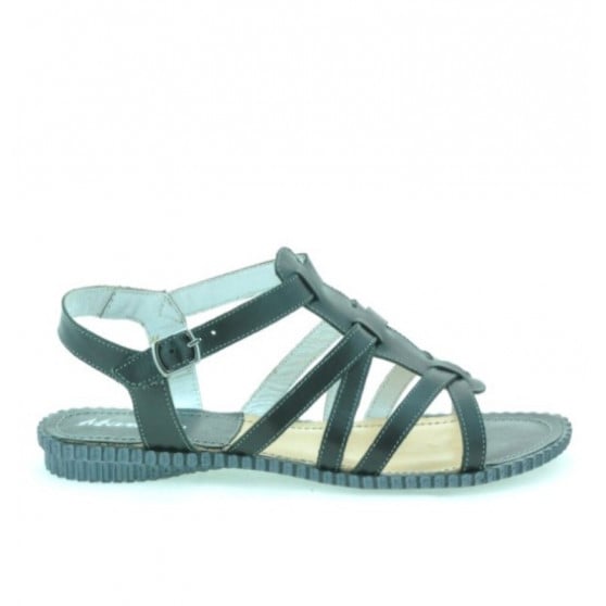 Damensandalen 595 schwarz Damensandalen 595 schwarz