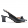 Damen Sandalen 1251 schwarz