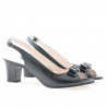 Damen Sandalen 1251 schwarz