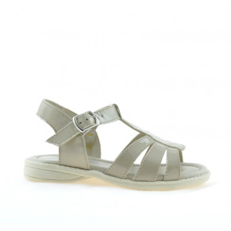 Sandalen für Kleinkinder 53c in Lack Beige