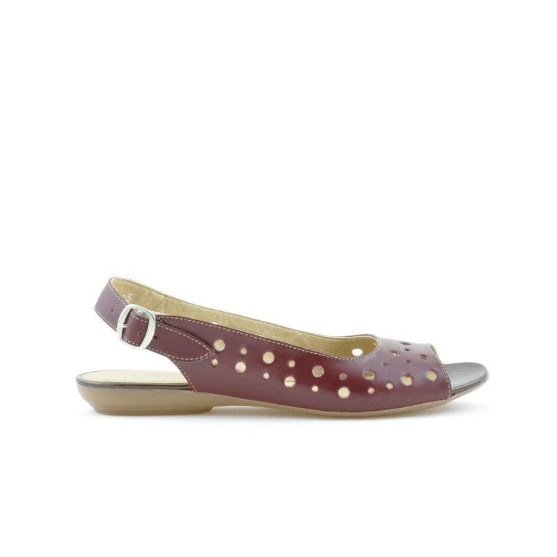 Damen Sandalen 5020 Bordeaux